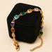 18K STAINLESS STEEL RAINBOW CRYSTAL BRACELET | 40B5264