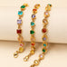 18K STAINLESS STEEL RAINBOW CRYSTAL BRACELET | 40B5264