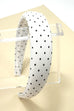 POLKA DOT PADDED HEADBAND | 40HB203