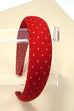 POLKA DOT PADDED HEADBAND | 40HB203