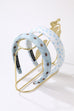 FLORAL & POLKA DOT PRINTED HEADBAND | 40HB204