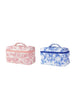 FLORAL QUILTED MAKEUP COSMETIC POUCH BAG | 40P627