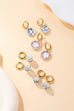 18K STAINLESS WATERPROOF TARNISH FREE EARRINGS | 40E518