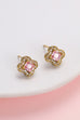 Clover Halo Stud Earrings | 40E520