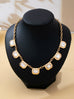 Emerald-Cut Crystal Statement Drop Necklace | 80N93252