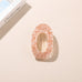 High-Gloss Marble Oval Claw Clip | 40H1120