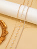 Pearl & Rhinestone Layered Necklace | 80N93279