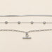 STAINLESS STEEL TARNISH FREE LAYERED NECKLACE SET |40NK9725
