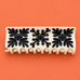 Jumbo Quilt Botanical Print Acrylic Hair Claw Clip | 40H1239