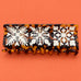 Jumbo Quilt Botanical Print Acrylic Hair Claw Clip | 40H1239