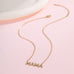 18K STAINLESS STEEL TARNISH FREE MAMA NECKLACE | 40NK9727