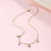 18K STAINLESS STEEL TARNISH FREE MAMA NECKLACE | 40NK9727