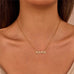 18K STAINLESS STEEL TARNISH FREE MAMA NECKLACE | 40NK9727