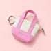 MINI CANVAS TOTE BAG KEY CHAIN | 40KC171