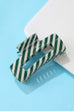 Holiday & Christmas Tree Stripe Hair Claw Clips | 40H1125