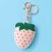 Beaded Fruit Lemon Strawberry Cherry Keychains | 40KC187