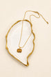 18K STAINLESS STEEL TARNISH FREE GEMSTONE NECKLACE | 40NK9733