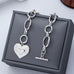 Chunky Heart Statement Toggle Bracelet | 80B1823