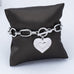 Chunky Heart Statement Toggle Bracelet | 80B1823