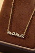Crystal Pave MAMA necklace | 80N93289