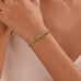 STAINLESS STEEL TARNISH FREE RHINESTONE BRACELET | 40B5270