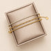STAINLESS STEEL TARNISH FREE RHINESTONE BRACELET | 40B5270