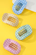Jumbo Lay Flat Oval Hair Claw Clips Secure Styling | 40H1126