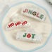 Christmas Jingle Ho Ho Ho Joy  Hair Claw Clips | 40H1127