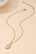 STAINLESS STEEL NON-TARNISH ROSE NECKLACE | 40NK9737
