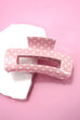 POLKA DOT HAIR CLAW CLIP | 40H1128
