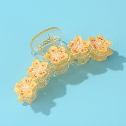 JUMBO FLOWER HAIR CLAW CLIP | 40H1131