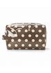 POLKA DOT WATERPROOF CLEAR COSMETIC MAKEUP POUCH BAG | 40P630