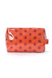 POLKA DOT WATERPROOF CLEAR COSMETIC MAKEUP POUCH BAG | 40P630