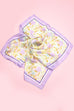 Delicate Floral Silk Finish Bandana Scarf | 40SC727