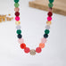 Multi-Color Beaded Crystal Ball Necklace | 80N92954