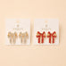 CHARMING RHINESTONE BOW EARRINGS | 40E524