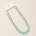 Opalescent Cushion-Cut Crystal Statement Necklace | 40NK9743