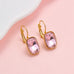 STAINLESS STEEL TARNISH FREE RHINESTONE EARRINGS | 40E528