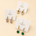 STAINLESS STEEL TARNISH FREE RHINESTONE EARRINGS | 40E529
