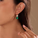 STAINLESS STEEL TARNISH FREE RHINESTONE EARRINGS | 40E529