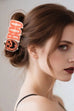 LARGE HALLOWEEN CROSS BOO HAIR CLAW CLIPS | 40H1139