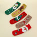 Cozy Holiday Christmas Character Fuzzy Crew Socks | 40S02094