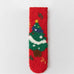 Cozy Holiday Christmas Character Fuzzy Crew Socks | 40S02094
