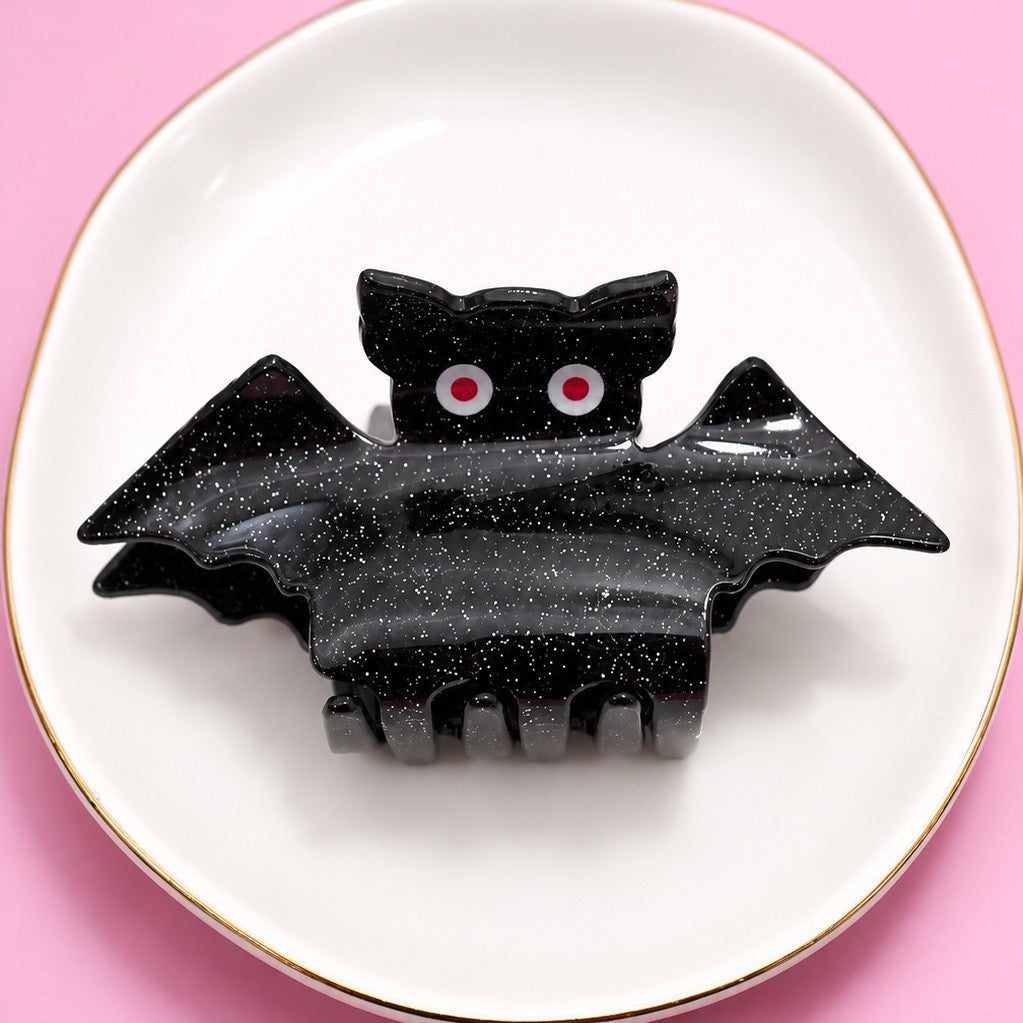 LARGE HALLOWEEN BAT HAIR CLAW CLIPS | 40H1146
