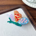 ABTRACT BUTTERFLY RESIN HAIR CLAW | 40H1154