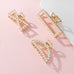 ELEGANT PEARL GOLD HAIR CLAW CLIPS | 40H1153