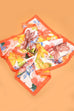 Floral Flower Silk Finish Bandana Scarf | 40SC730