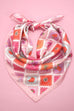 Postal Stamp Lobster Flower Silk Finish Scarf | 40SC731
