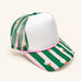 Fruit and Floral Print Foam Mesh Trucker Hat | 40HW759