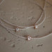 Pearl Spherical Encrusted Rhinestone Charm Necklace|40NK9758